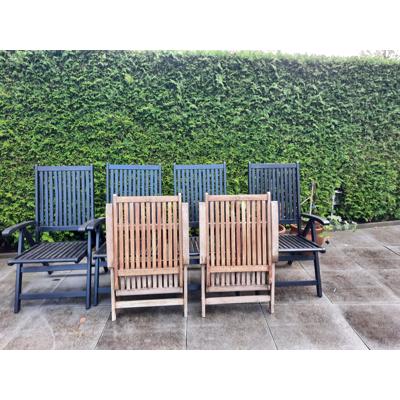 Gratis houten tuinstoelen